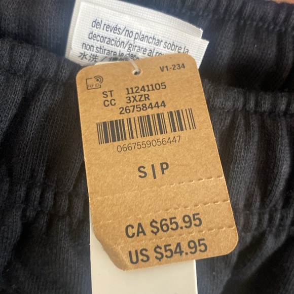 PINK EVERYDAY FLEECE HIGH-WAIST GYM PANTS - Picture 3 of 4